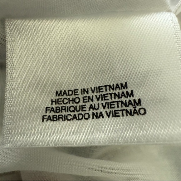 Anne Klein sleeveless pocket A-line Polka Dot Mini Dress pink black size 14 - Picture 14 of 15